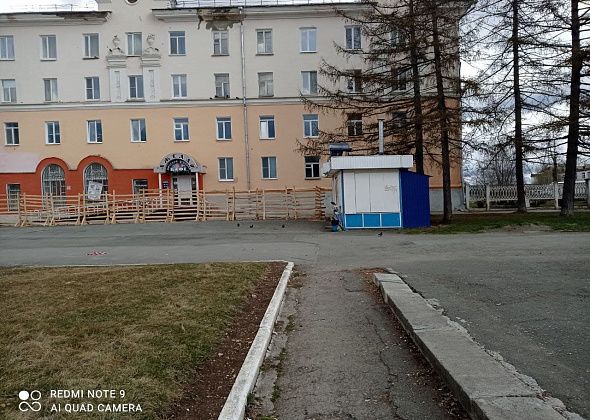 Скоро с центральной площади исчезнет киоск с быстрой едой